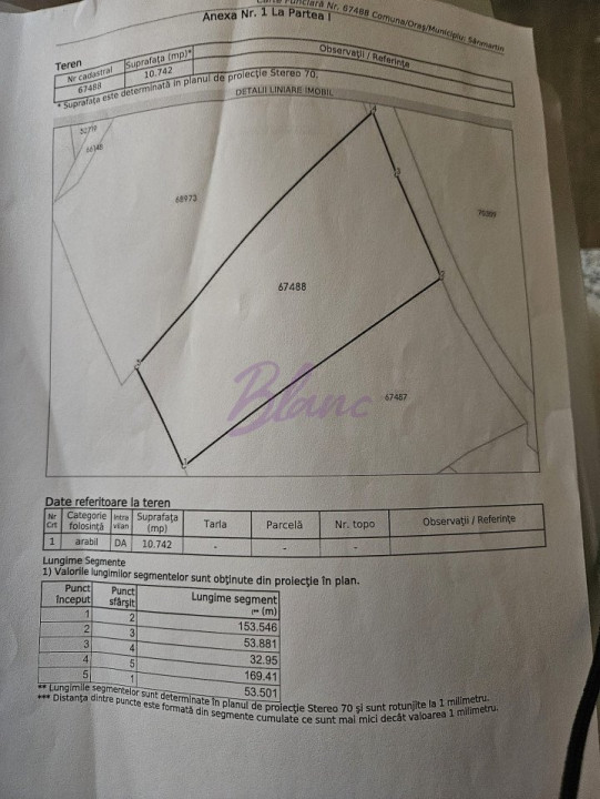 Teren investitional, posibilitate de parcelare, intre Haieu si Betfia, la drum